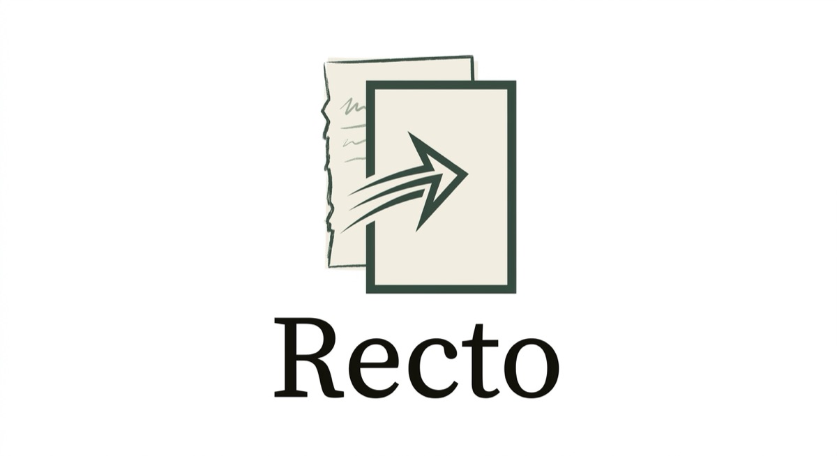 The Distinct logo route generated for Recto